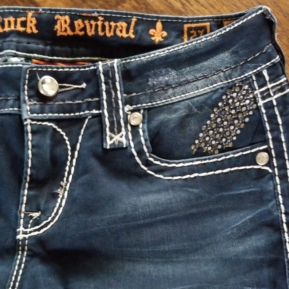 Rock Revival Sherry Jean's Size 27 - Picture 2 of 8